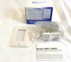 IMP-100DLWH SPECO Slide Impedance Volume Control