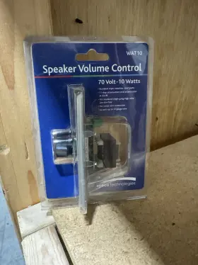 WAT10W SPECO TECHNOLOGIES Speaker Volume Control