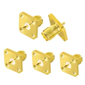 CH-CO-SMA-13 SUPERBAT Female Hole Flange Solder Connector