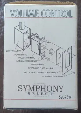 SVC75W SYMPATHY SELECT Impedance Volume Control Switch #2