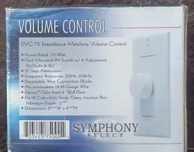 SVC75W SYMPATHY SELECT Impedance Volume Control Switch