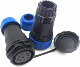 699747216227 SZJELEN Waterproof Plug Male Socket Female #3