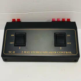 HANPRR098 TECHNOLINK Stereo Speaker Selector Switch Box Audio
