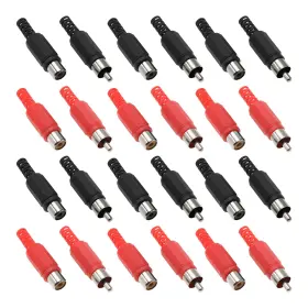 LOT693 LORD OF THE TOOLS Ec Solder Rca Plug Adapter Audio
