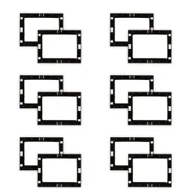 6RK8W THEATER SOLUTIONS Wall Rough Speakers Pack Kit