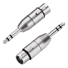 XLRAD302 TISINO Xlr Female Trs Adapter Balanced Xlrf
