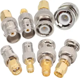 745950196266 TJMD Sma Bnc Rf Coaxial Adapter Male Female Coax