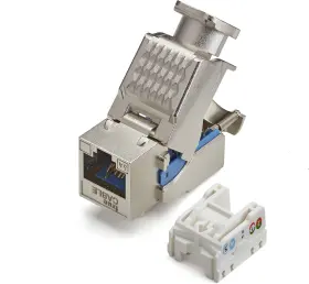 6ASTL90CMPT TRUE CABLE Shielded Keystone Jack Toolless Poe