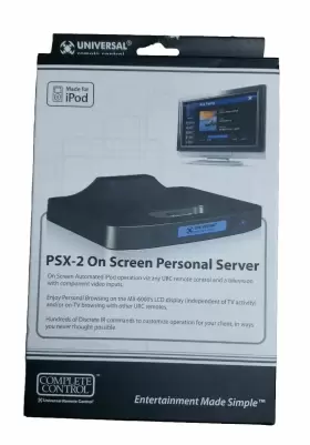 PSC2 UNIVERSAL REMOTE CONTROL Urc Ipod Dock Screen Server