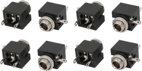 16032200 UXCELL Female Stereo Audio Socket Jack Connector Pcb