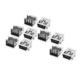 A13082900UX0072 UXCELL Right Angle Pins Pcb Mount Usb Mini