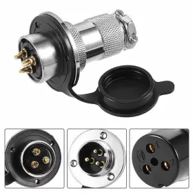 A18032200UX0698 UXCELL Connector Waterproof Male Wire #2