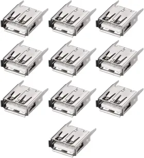 A18102700UX0476 UXCELL Pcb Usb Connector Female Jack Vertical