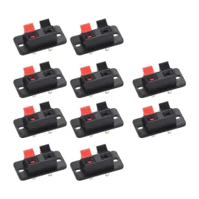 A19012500UX0006 UXCELL Spring Speaker Terminal Clip Push