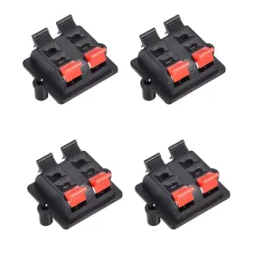 A19012500UX0030 UXCELL Row Spring Speaker Terminal Clip Push