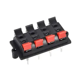 A19012500UX0050 UXCELL Row Spring Speaker Terminal Clip Push