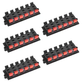 A19012500UX0058 UXCELL Row Spring Speaker Terminal Clip Push