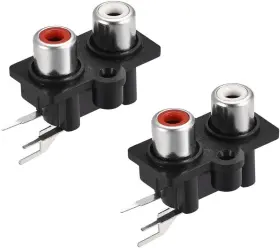 A19030800UX0173 UXCELL Concentric Outlet Rca Female Jack