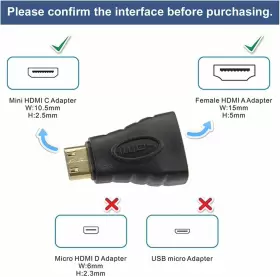 AD505 VCE Mini Hdmi Adapter Female Male #3