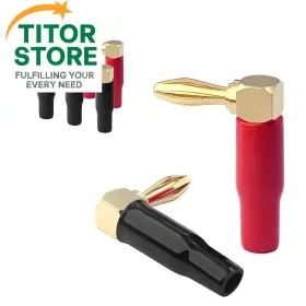 3560349 VCELINK Right Angle Banana Plugs Pack