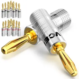 MC203-12P-AU VCELINK Banana Plugs Speaker Wire