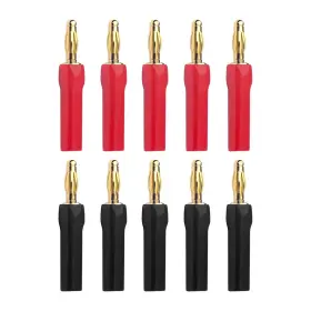 U00C11 VCELINK Speaker Banana Plugs Screw Insulated
