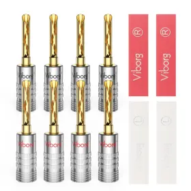 4330099038 VIBORG End Banana Plug Connectors Hifi Bfa