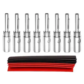 711301309975 VIBORG Banana Plugs Screw Locking Hifi