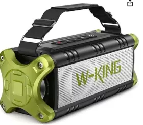 FTSYSCYXBDG10LC72 W-KING Bluetooth Speaker Peak Wireless
