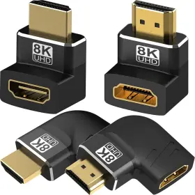 HDMI8K-ALL WARMSTOR Pack Hdmi Male Female Adapter Up Down