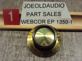 EP-1350 WEBCOR Volume Bass Treble Knob Parting