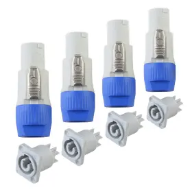 3-PIN WECAN Powercon Connector Female Newtrak Connection Set