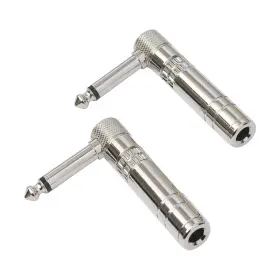 W043 WJSTN Right Angle Trs Adapter Male Female Stereo