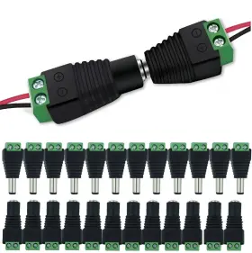 12DC WWZMDIB Power Barrel Connectors Adapter Plug Jack