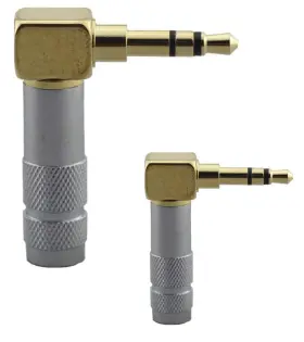WV-LSTP-2 WYVERN AUDIO Right Angle Male Plug Solder Connector