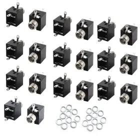 EJ35-050-027 XIAOYZTAN Pins Female Mono Ts Jacks Plug Socket