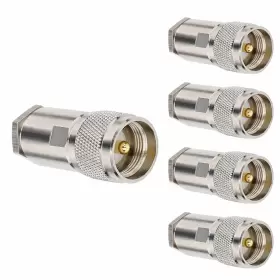 UHF-J-LMR400 XRDS RF Coax Male Clamp Connector Plug