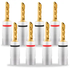 YR-250024DL1 YARCHONN Bfa Banana Plugs Speaker Connectors