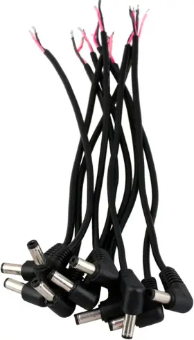 YBY20182094 YIBUY Power Right Angle Barrel Male Jack Plug