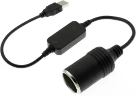 USB-CAR-CL-12V8W YIKAIEN Male Cigarette Lighter Socket Power