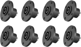 DK045 YUYAOKK Pack Speakon Panel Mount Socket Round Pole