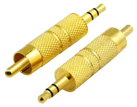 CGTIME-00002 ZDYCGTIME Rca Audio Adapter Male Pack