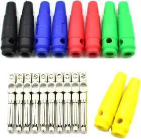 766925233793 ZHENYU High Banana Plugs Male Stackable Screw