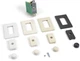 Niles VCS100K Volume control with white, light almond,bone and black wall plates