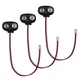 SDTC Tech 3 Pack 9V Battery Snap to 2-Pin XH2.54 Plug Connector 
