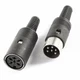 uxcell DIN audio adapter DIN 6-pin female DIN 6-pin male pairs from Japan