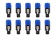MOTOKU 10PCS Speakon 2 Pin Male Plug Compatible Audio Cable Connectors 2 Pole