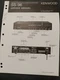 Kenwood SS-96 Surround Sound Processor Service Manual Original