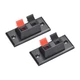 uxcell 2 Ways Spring Speaker Terminal Clip Push Release Connector Audio 37