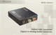 New PROZOR-192KHz Dac Converter-Digital to Analog Audio Converter model: DAC01S 